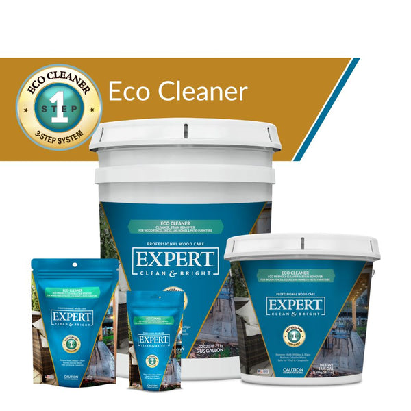 EXPERT Clean & Bright | Eco Cleaner: Oxygenated Wood Bleach - Stain & Seal Experts Store