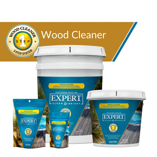 EXPERT Clean & Bright | Wood Cleaner: Stain Lifter - Stain & Seal Experts Store