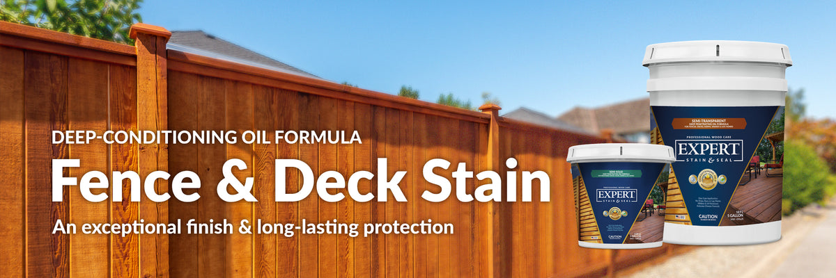 EXPERT Stain & Seal  Sample Fence & Deck Stain 4oz 6 Pack – Mr. Fence Tools