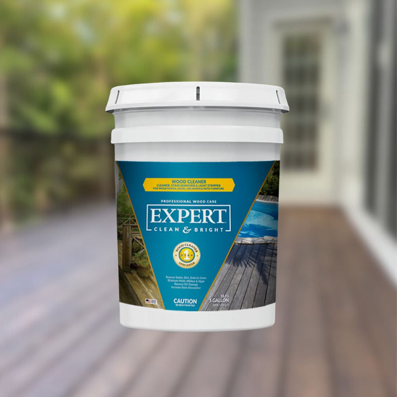 EXPERT Clean & Bright | Wood Cleaner: Stain Lifter - Stain & Seal Experts Store