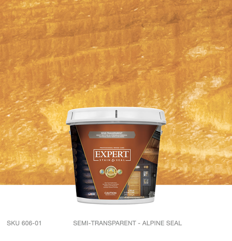 EXPERT Stain & Seal | Semi-Transparent Log & Timber Oil - Stain & Seal Experts Store