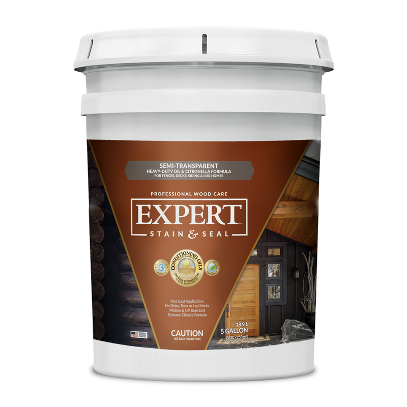 Semi-Transparent Expert Log & Timber Oil - Stain & Seal Experts Store