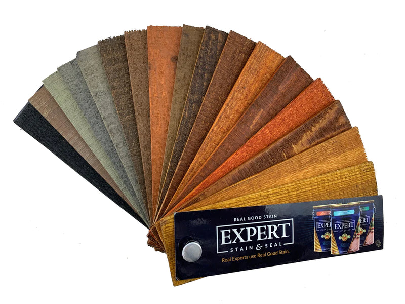 Wood Stain Color Samples Fan Deck - Stain & Seal Experts Store